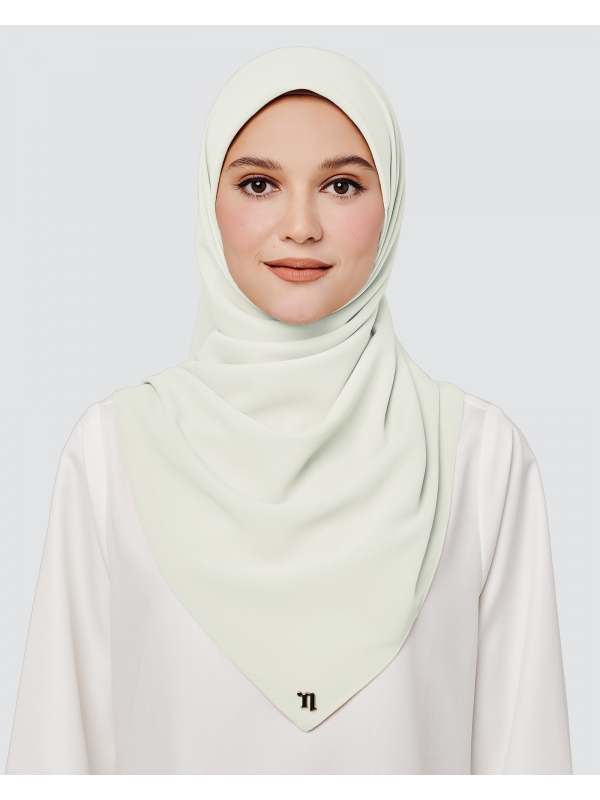 MAYA MATTE SATIN SQUARE - CLOUD