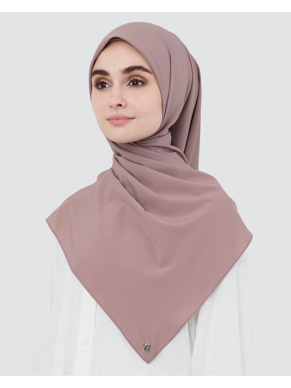 MAYA MATTE SATIN SQUARE - DUSTY PINK