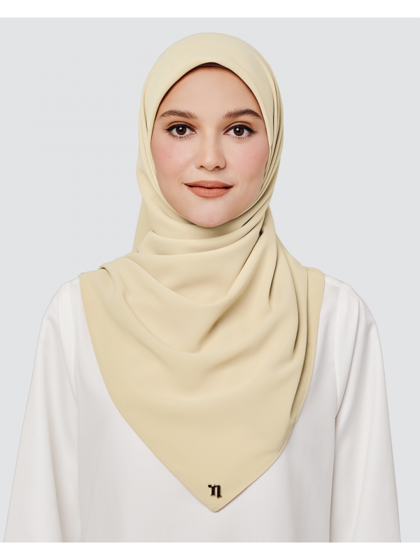 MAYA MATTE SATIN SQUARE - TORTILLA