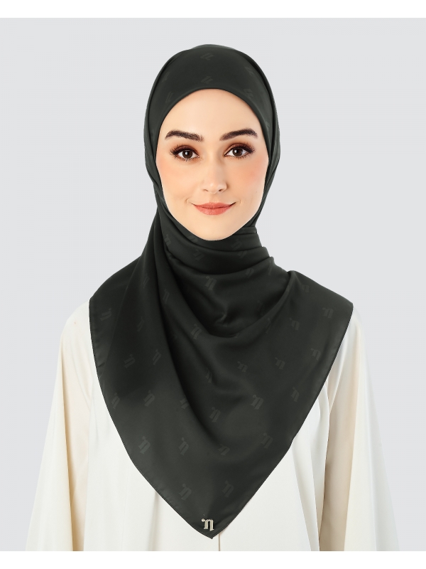 MODA MATTE SATIN SQUARE - BLACK