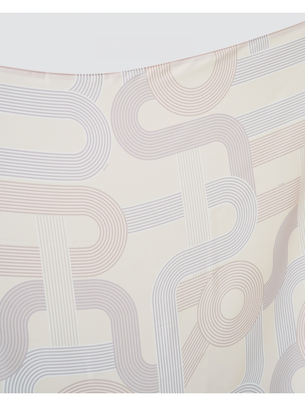 MONOGRAM MANIA SQUARE - CREAM