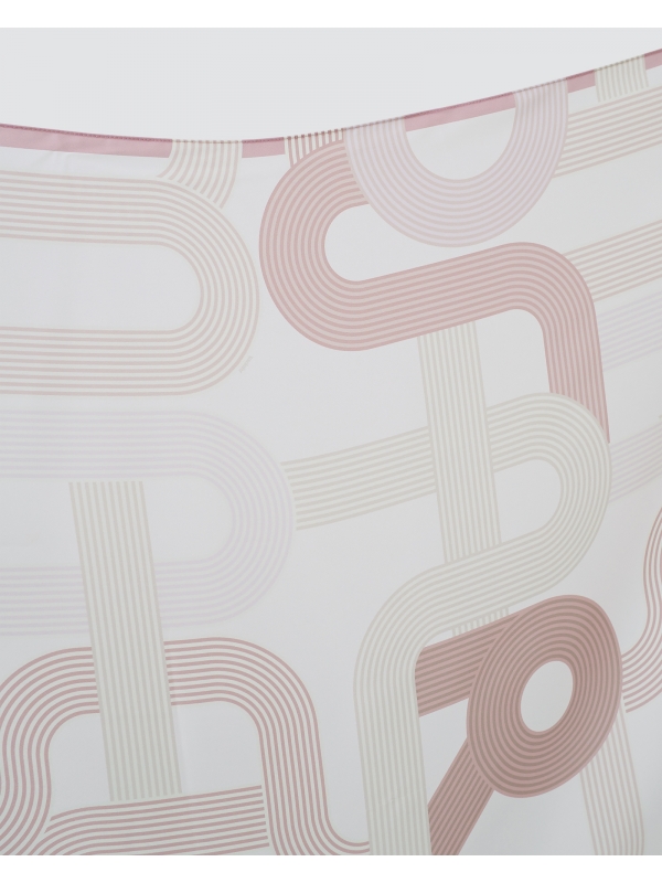 MONOGRAM MANIA SQUARE - DUSTY PINK