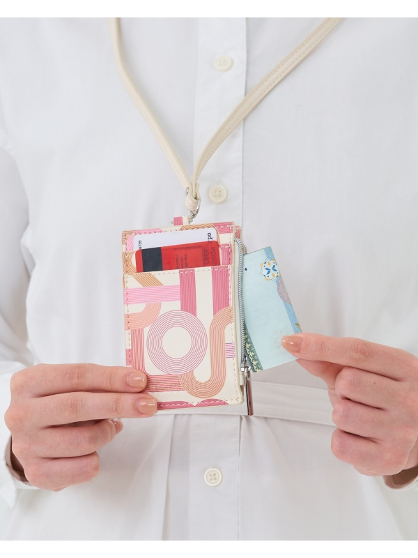 MONOGRAM MANIA LANYARD - SUNSET