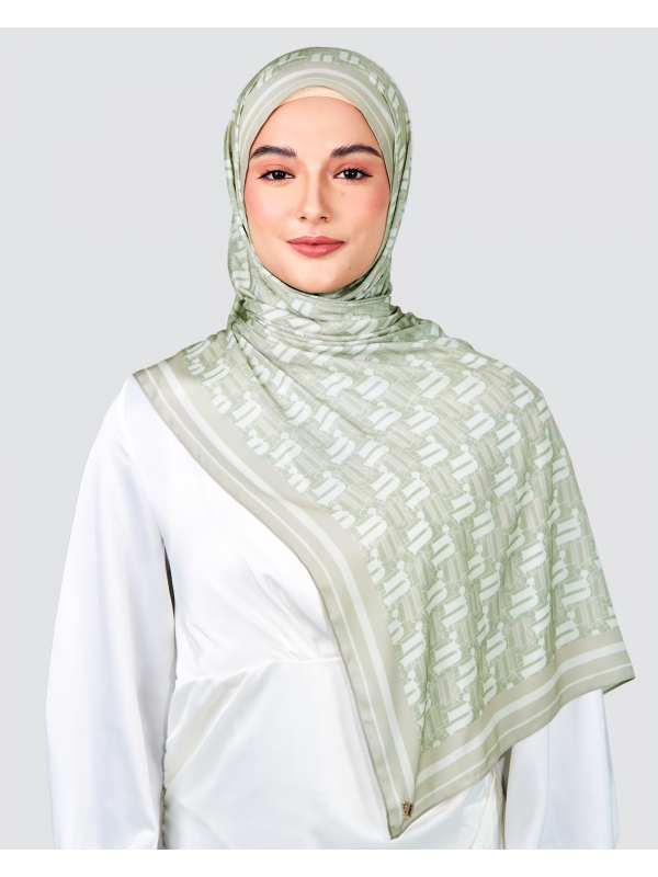 MONOGRAM SHAWL - ZEN