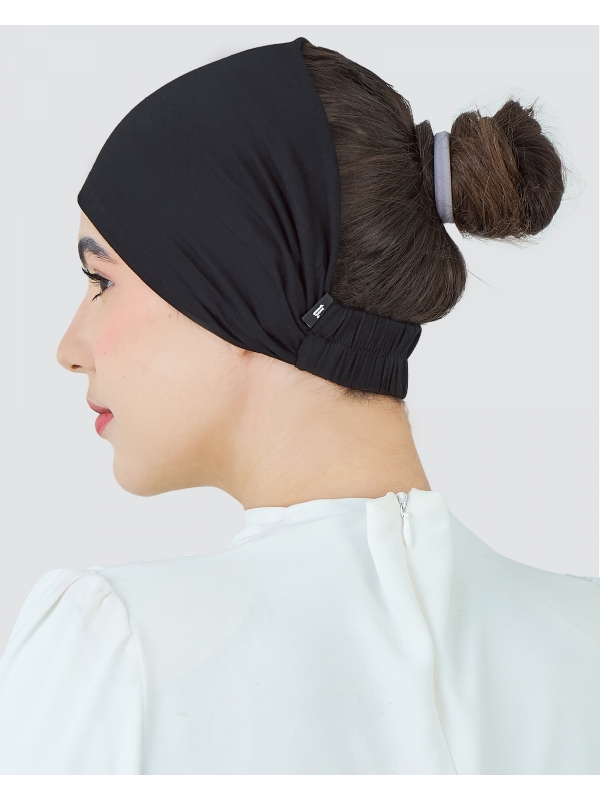 NON-SLIP INNER HEADBAND - BLACK