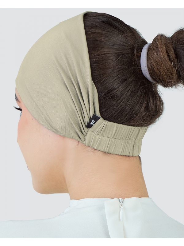 NON-SLIP INNER HEADBAND - BROWN