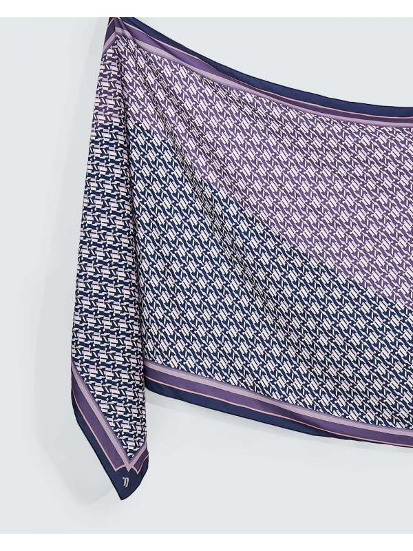 NOVA MONOGRAM SHAWL - STARRY NIGHT