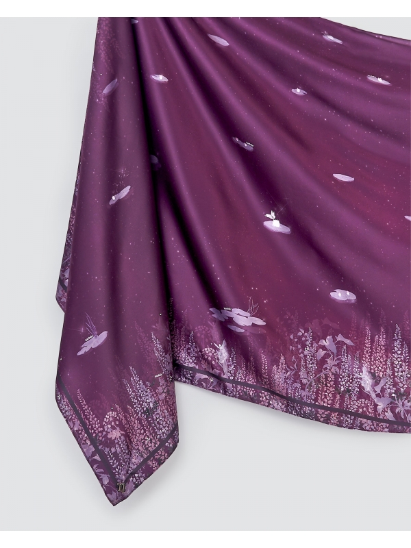 PIXIE CRYSTAL SHAWL - AMETHYST