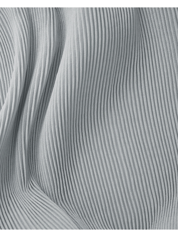 PIYA PLEATED SHAWL - GREY