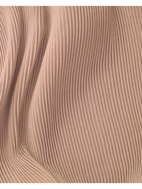 PIYA PLEATED TRIANGLE - PALE PEACH