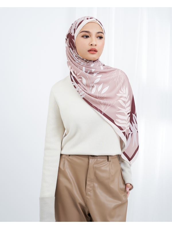 RESORT SHAWL - ROSY BROWN