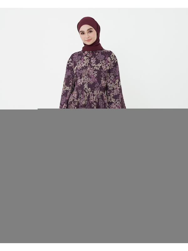 GARDEN PARTY - KATE DRESS - MAUVE