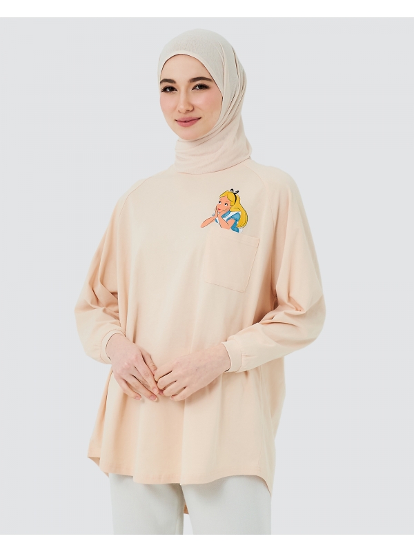 DISNEY X NAELOFAR - ALICE IN WONDERLAND ALICE TOP