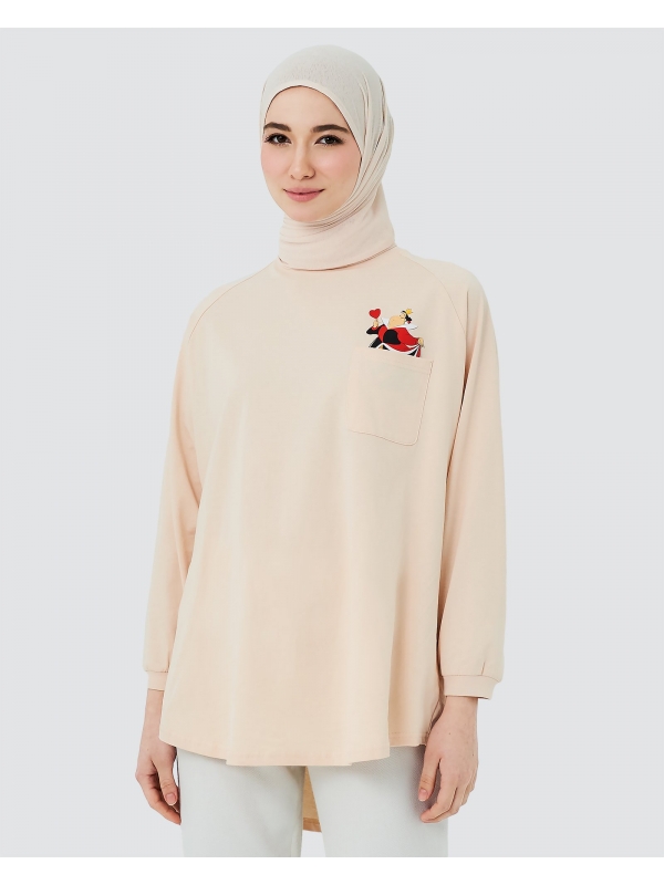 DISNEY X NAELOFAR - ALICE IN WONDERLAND QUEEN TOP