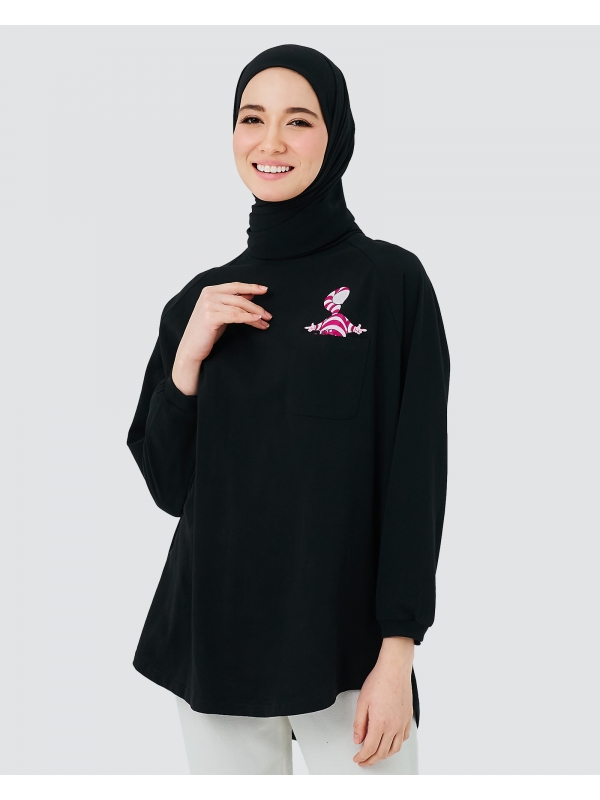 DISNEY X NAELOFAR - ALICE IN WONDERLAND CHESHIRE TOP