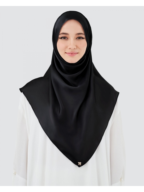 EasyOn QAIRA SATIN INSTANT - BLACK