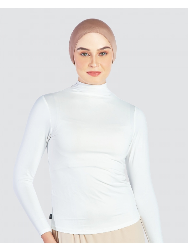 NWEAR LONG SLEEVE TOP - WHITE