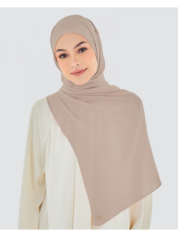 RANIA TEXTURED RAYON SHAWL - MAUVE ROSE