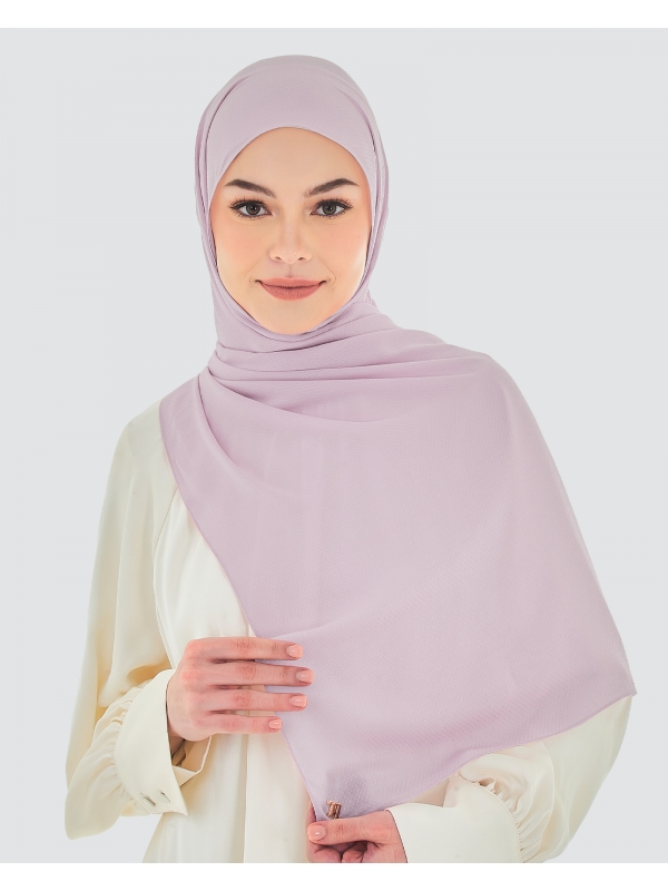 RANIA TEXTURED RAYON SHAWL - ORCHID