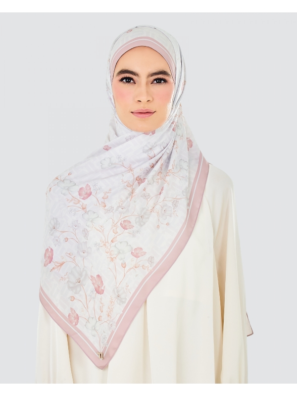 MONOGRAM POPPY SHAWL - PRIMROSE