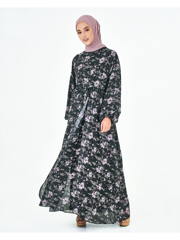 FLORAL DRESS - NIGHT