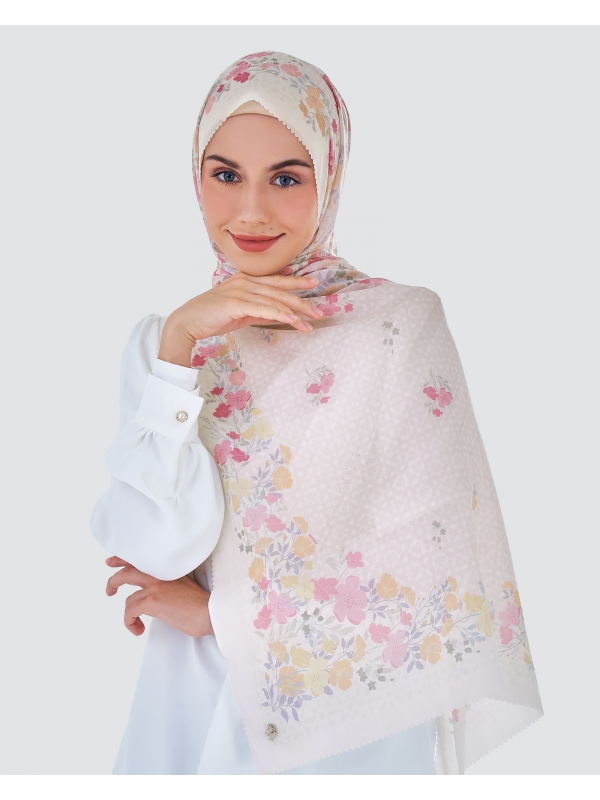 WHIMSICAL SHAWL - BLUSH