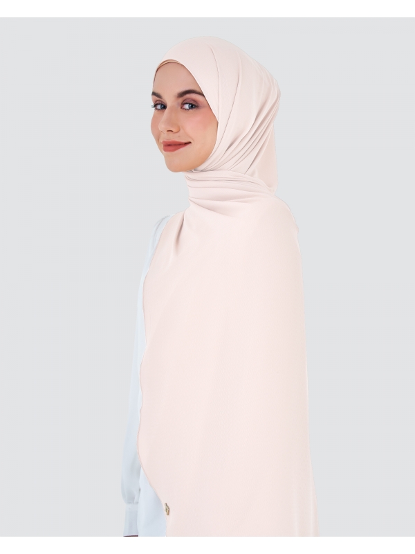 WEAVE CHIFFON SHAWL - PINK LEMONADE
