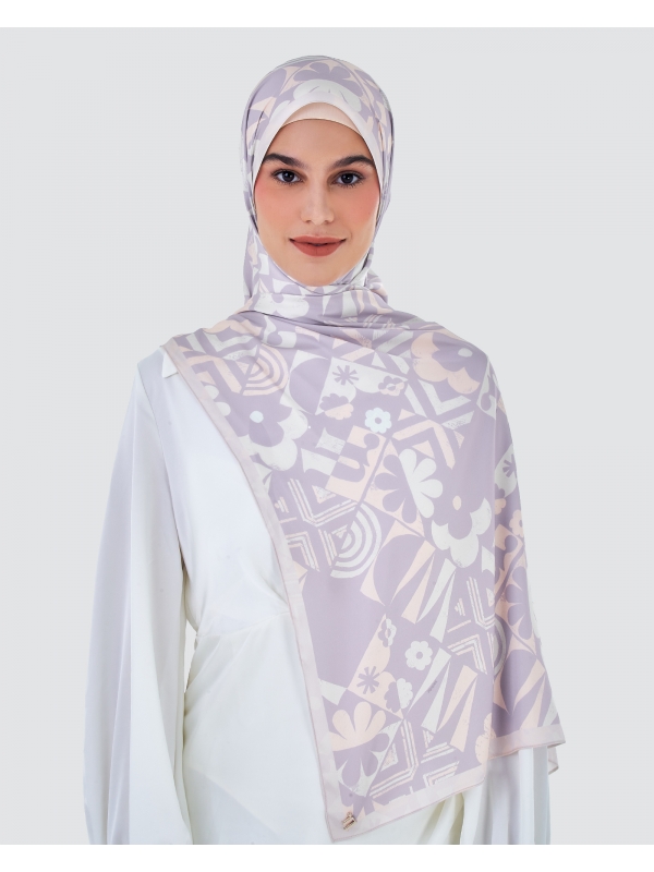 STAMPLICITY SHAWL - LAVENDER