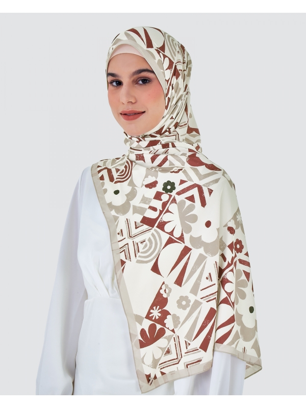 STAMPLICITY SHAWL - LYCHEE
