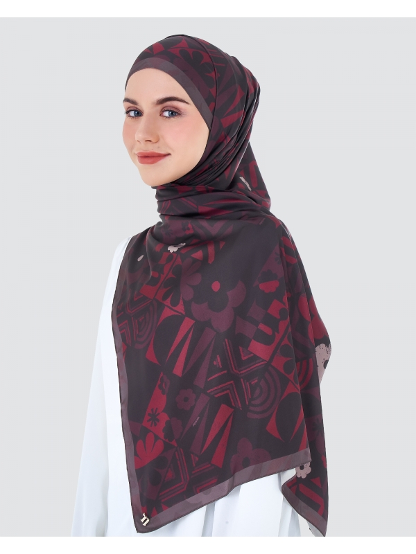 STAMPLICITY SHAWL - RUBY
