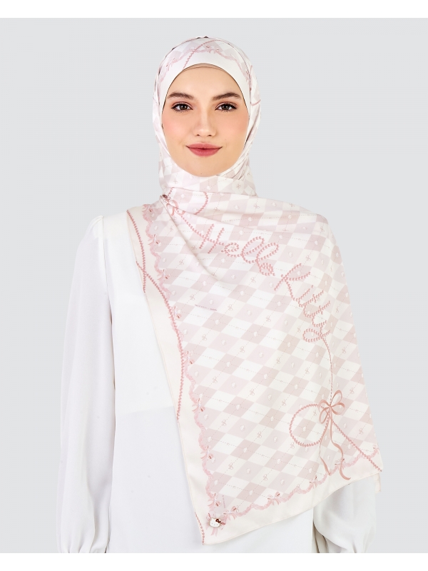 HELLO KITTY X NAELOFAR SHAWL - BUTTERCREAM