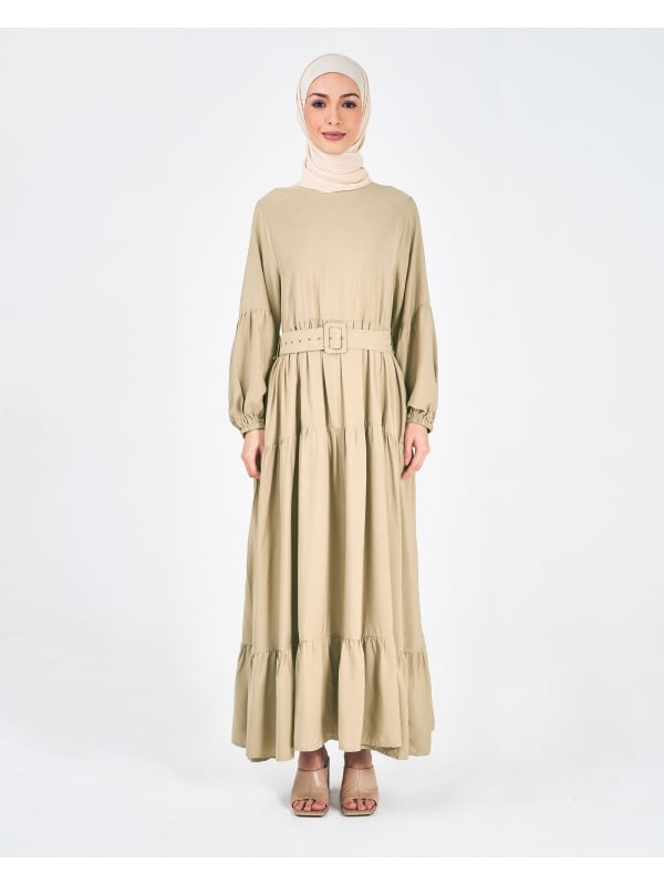KAIA EVERYDAY DRESS - WHEAT