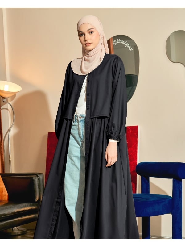 TALIA EVERYDAY DRESS - BLACK