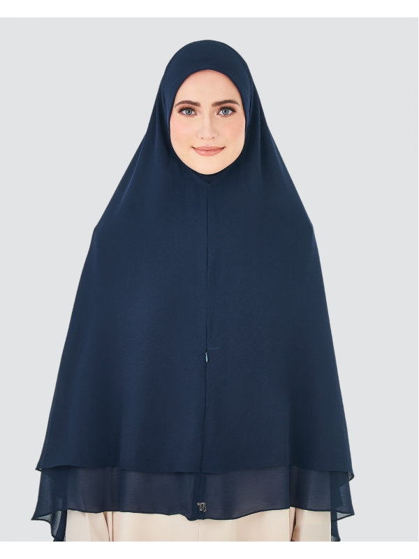 KHAYLA KHIMAR - NAVY BLUE