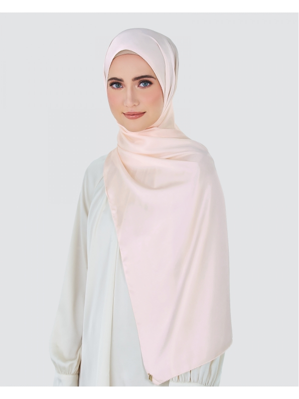 EILA SATIN SHAWL - BLOSSOM