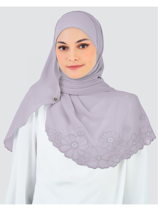KIRANA CRYSTAL SHAWL - ORCHID PETAL