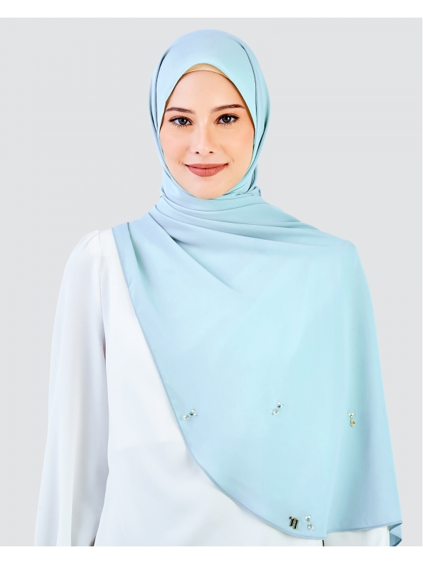 LADY AMELIA CRYSTAL SHAWL - FROZEN