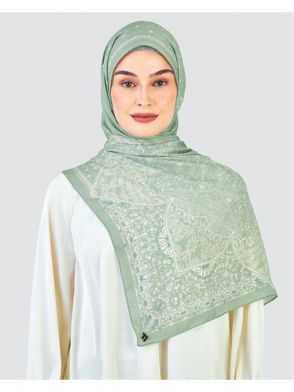 REMBULAN SHAWL - EUCALYPTUS