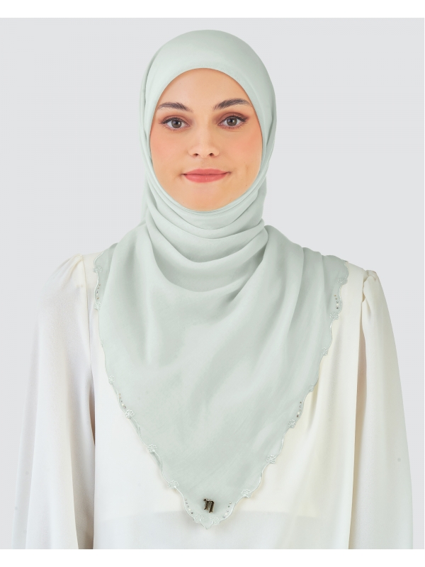 TERATAI CRYSTAL SQUARE - SILVER