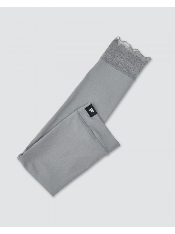 NWEAR AIRA SCALLOP HAND SOCKS - DARK GREY
