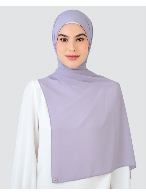 RAYA CHIFFON SHAWL - HYDRANGEA