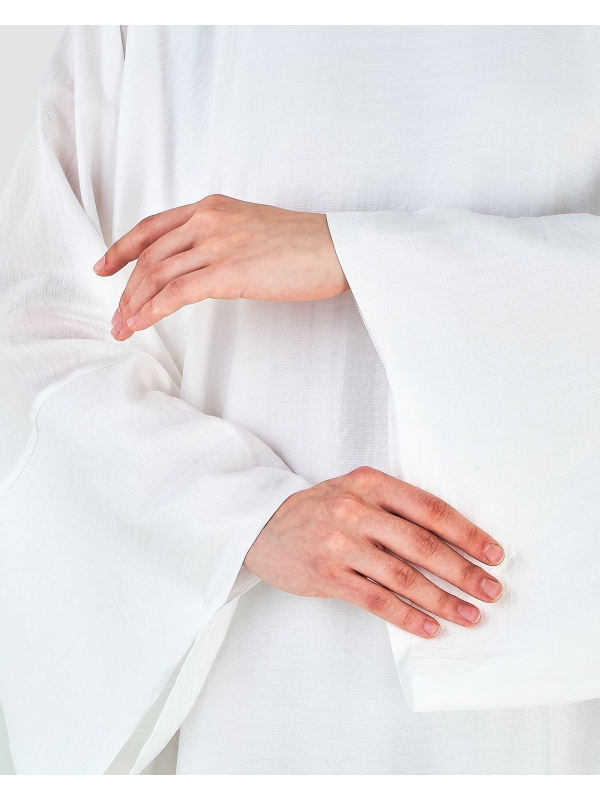 X-PRESS KAFTAN DRESS - WHITE