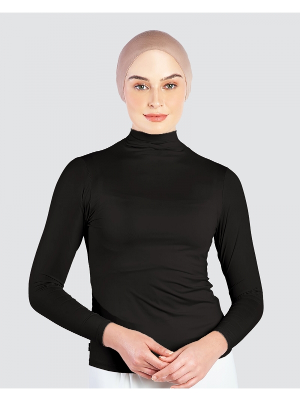 NWEAR LONG SLEEVE TOP - BLACK