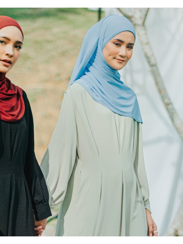 X-PRESS RUCHED DRESS - COLD GREY