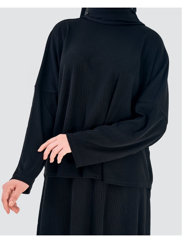 X-PRESS WANDERSCAPES CO-ORDS - BLACK