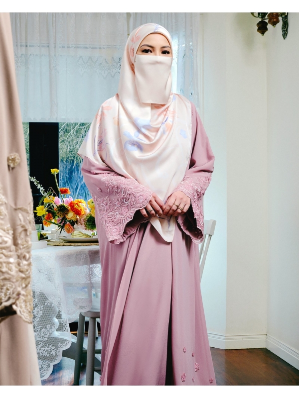 SAFIYA ABAYA - MAUVE