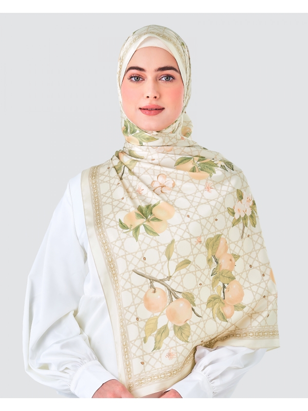 THE ORCHARD SHAWL - MACADAMIA