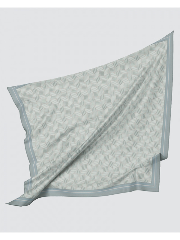 WEAVE SQUARE - DUSTY BLUE