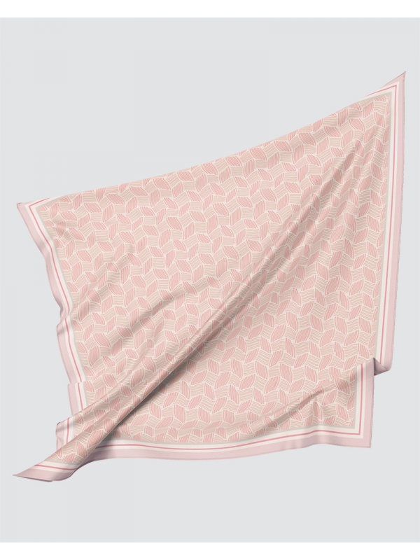 WEAVE SQUARE - SALMON PINK