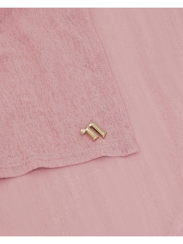 X-PRESS TEXTURED JERSEY SHAWL - PINK